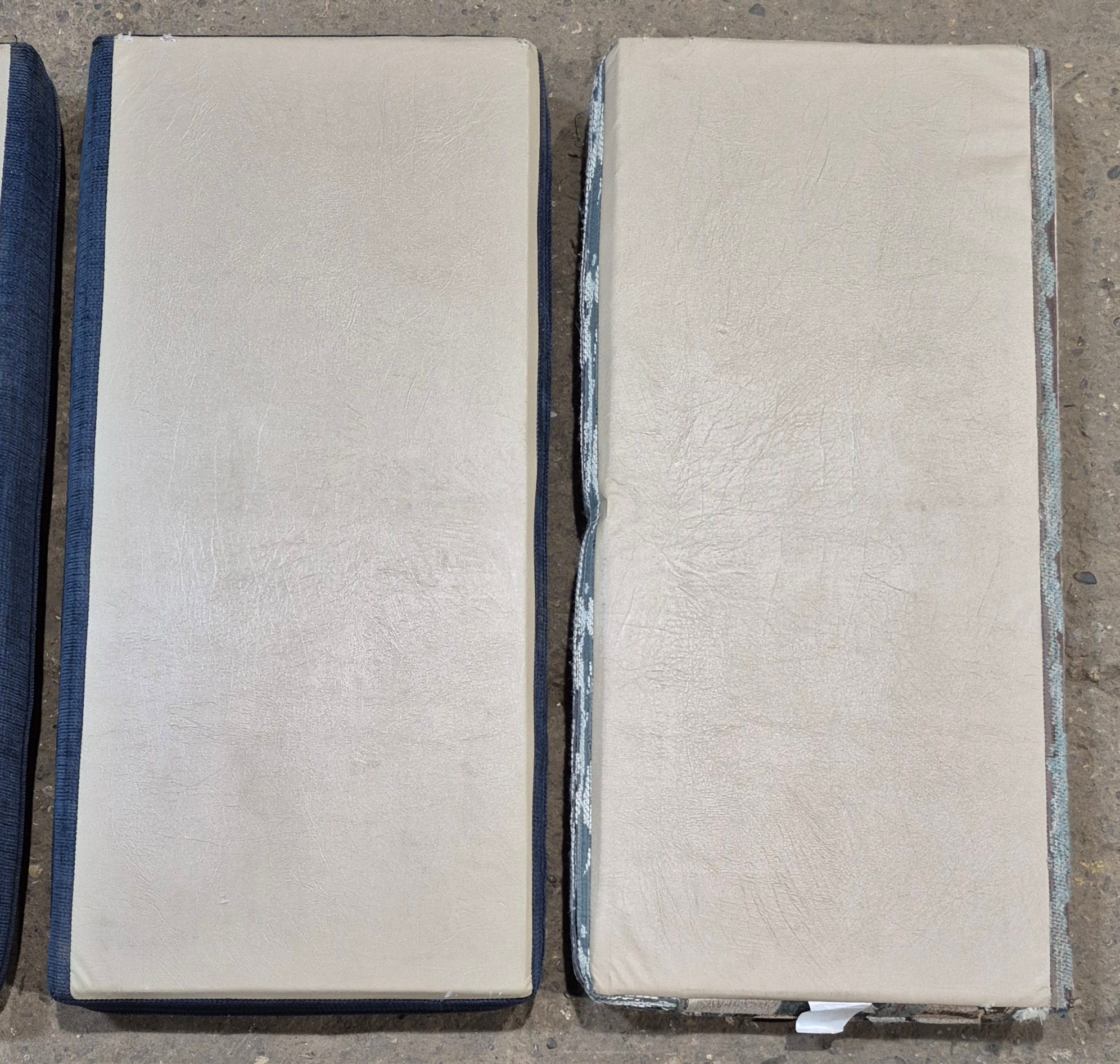 Used Dinette Cushion Set - 4 piece - 4 @ 40" X 19" X 4" D - Young Farts RV Parts