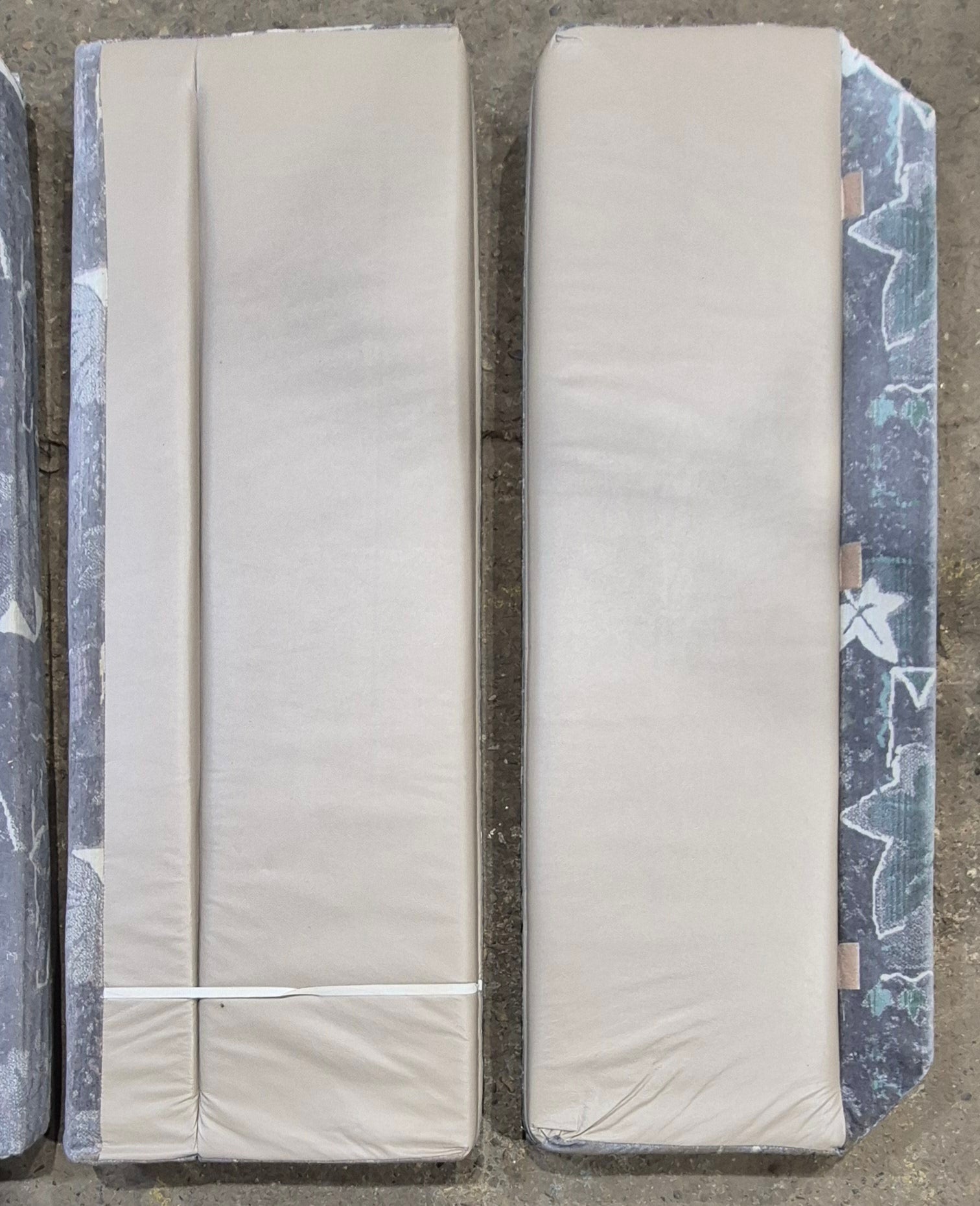 Used Dinette Cushion Set - 4 piece - 4 @ 53" X 19" X 4 1/2" D - Young Farts RV Parts