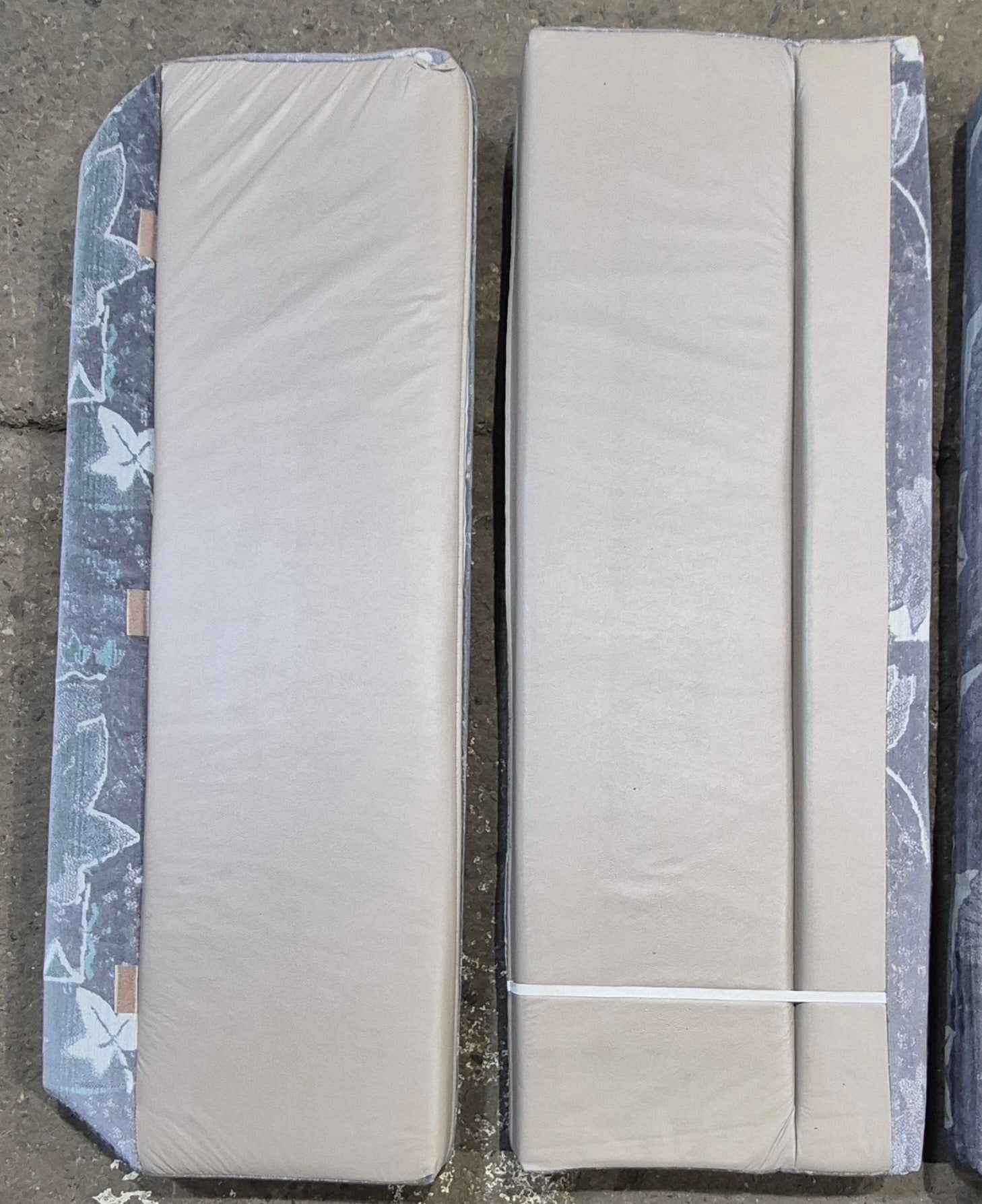 Used Dinette Cushion Set - 4 piece - 4 @ 53" X 19" X 4 1/2" D - Young Farts RV Parts