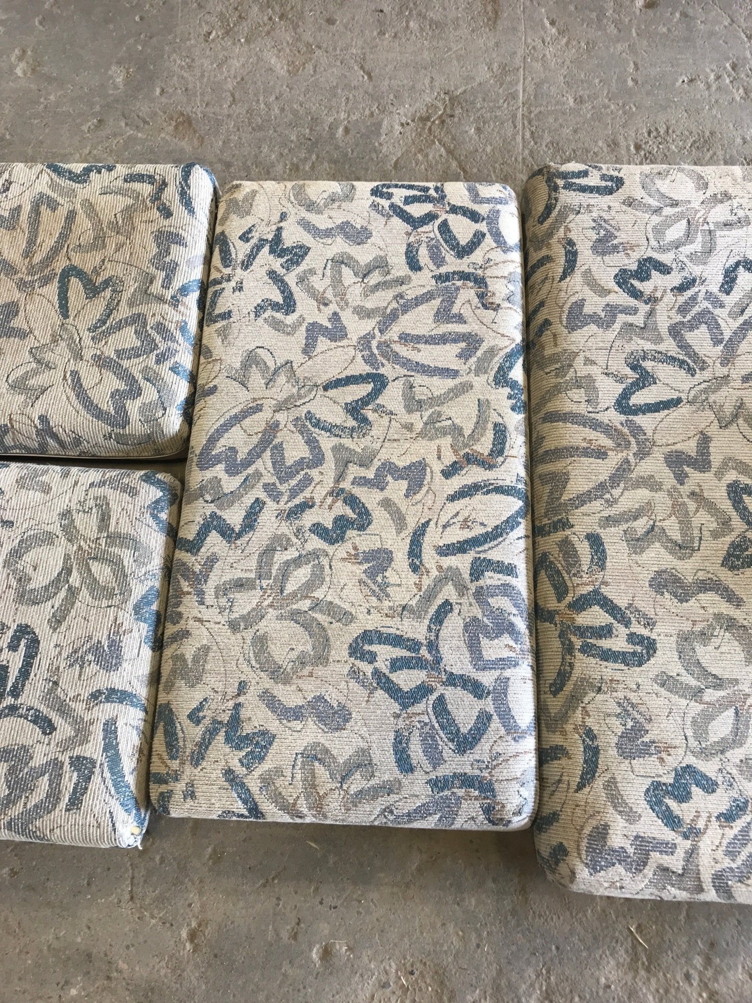 Used Dinette Cushion Set - Complete Tent Trailer Set - Young Farts RV Parts