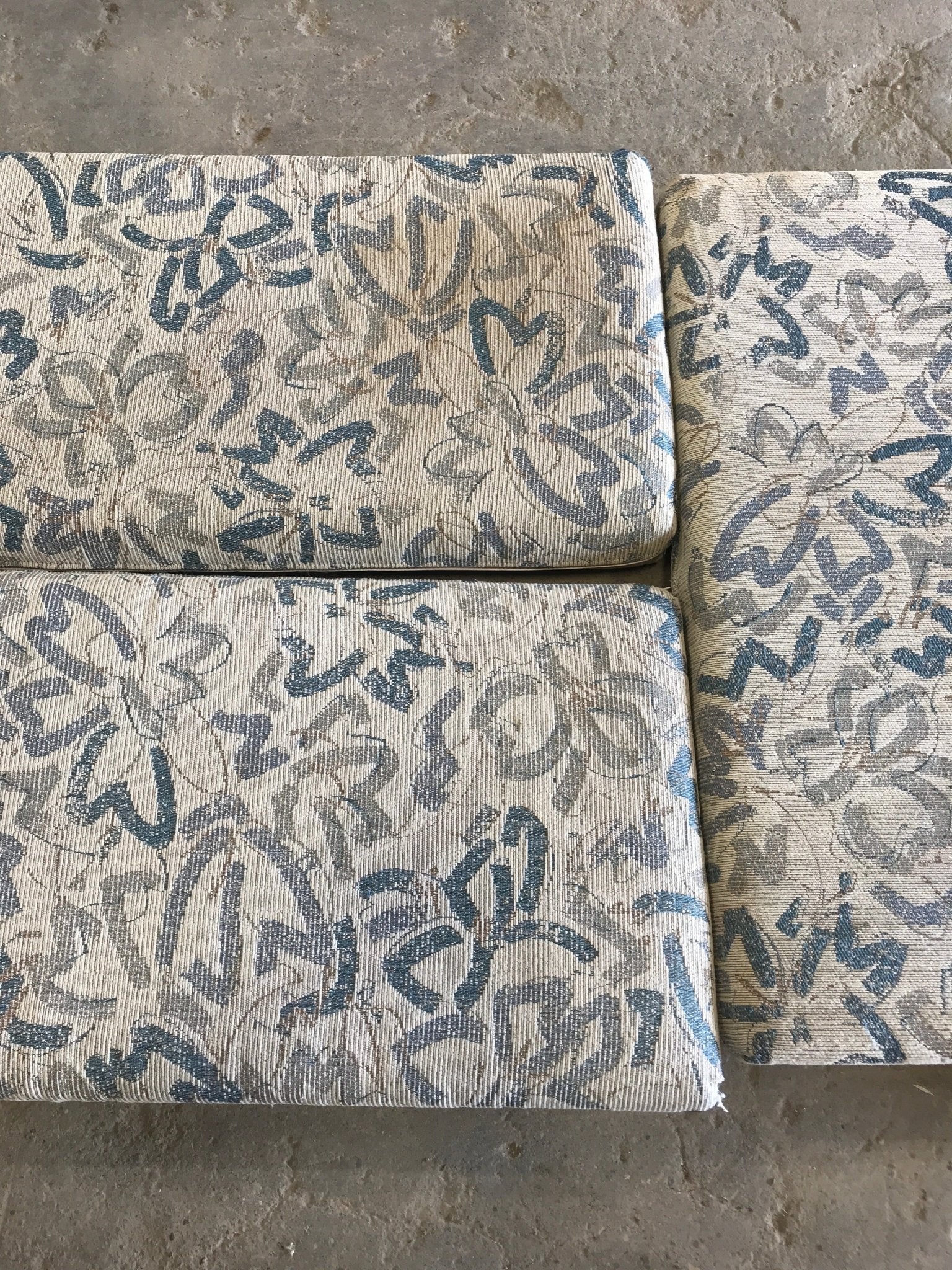 Used Dinette Cushion Set - Complete Tent Trailer Set - Young Farts RV Parts