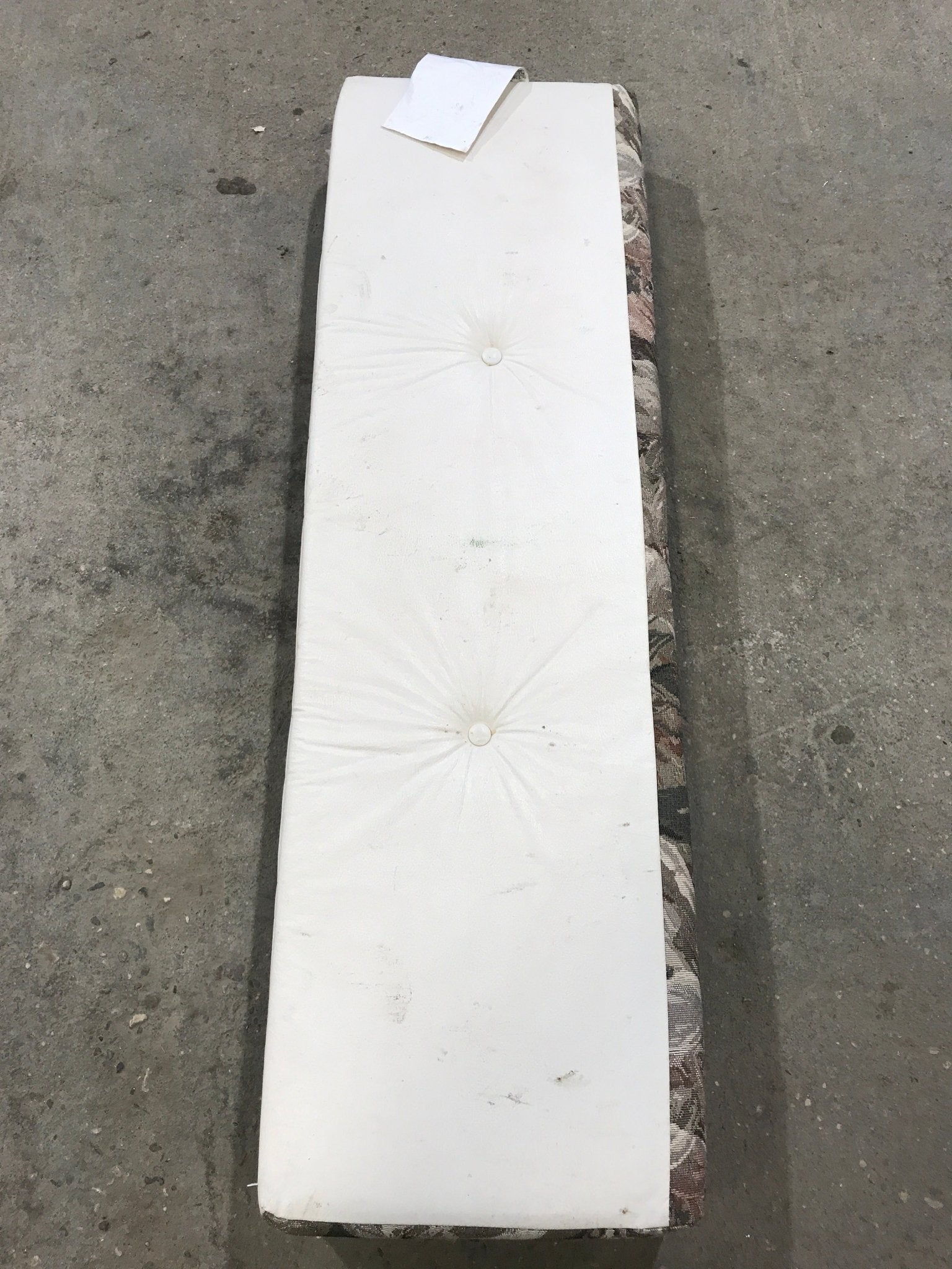 Used Dinette Cushion SINGLE - 43" X 13" X 4" D - Young Farts RV Parts