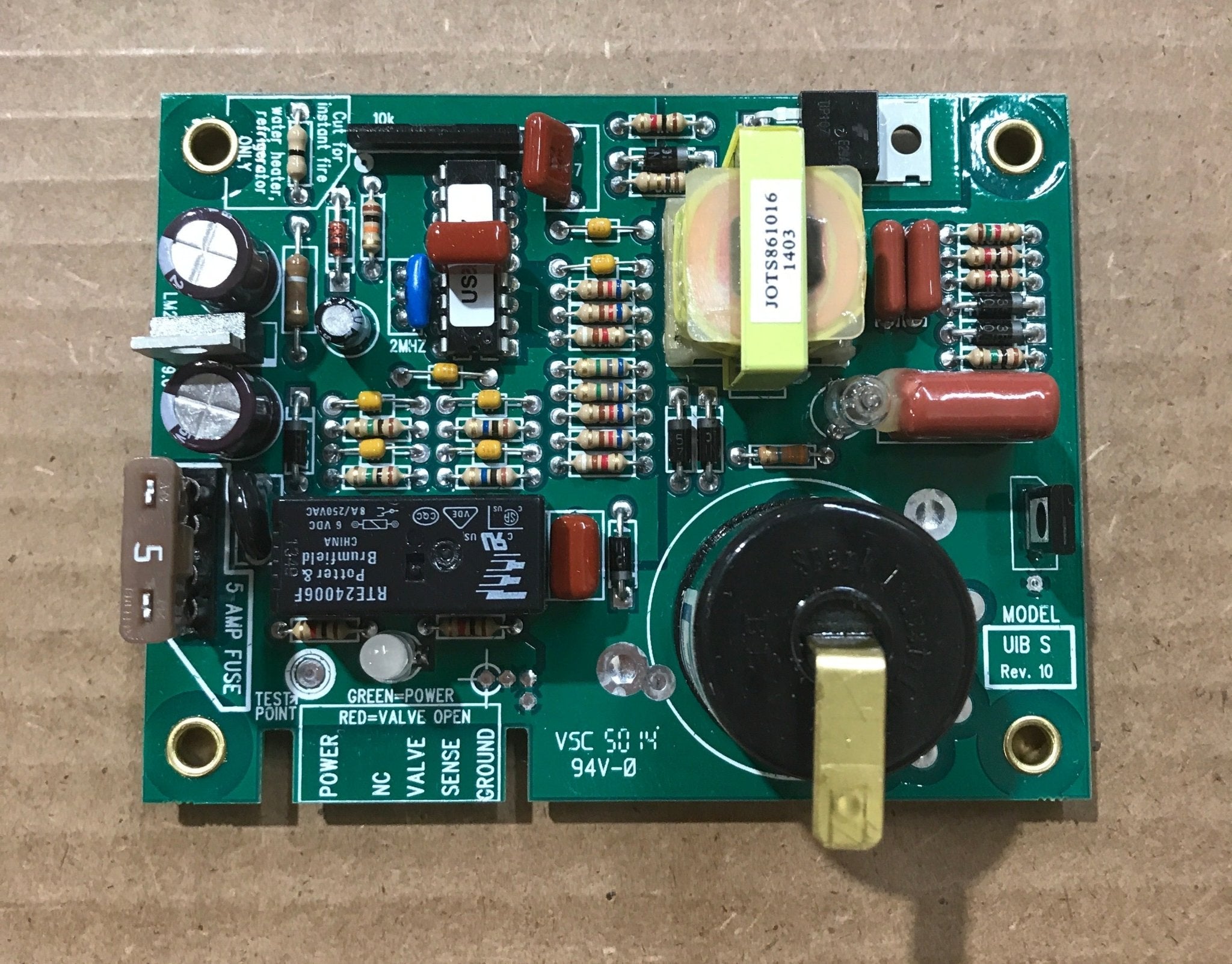 USED Dinosaur Electronics UIB S POST (SMALL) Universal Ignitor Board - REV 10 - Young Farts RV Parts