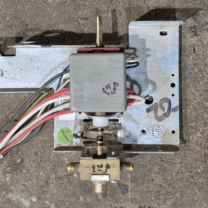 Used Dometic 3 - Way Selector Switch and Manual Gas Valve, With Bracket - 2932614015 - Young Farts RV Parts