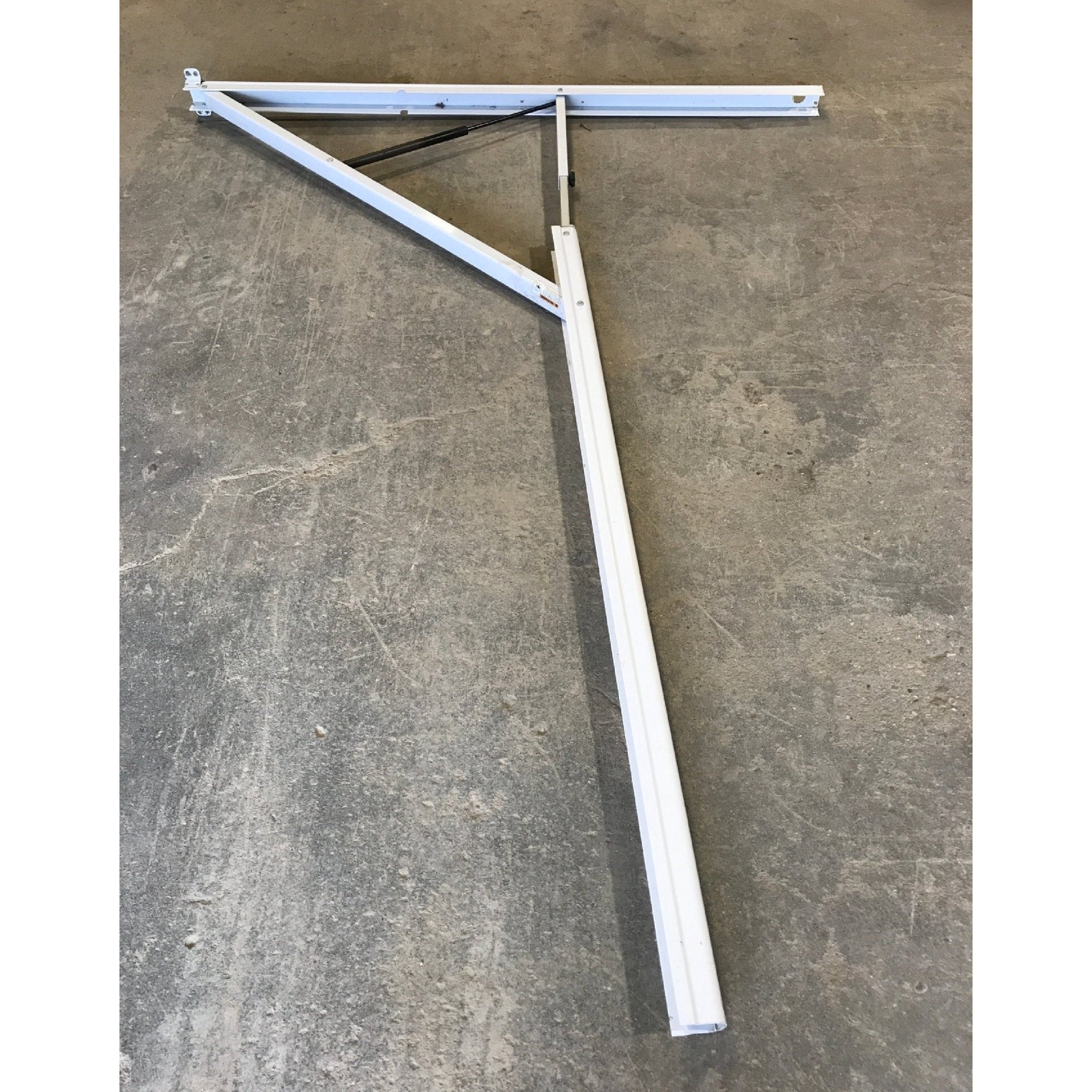 Used Dometic 9100 power awning arm basement model LH 62 1/4" with adjustable pitch arm - Young Farts RV Parts