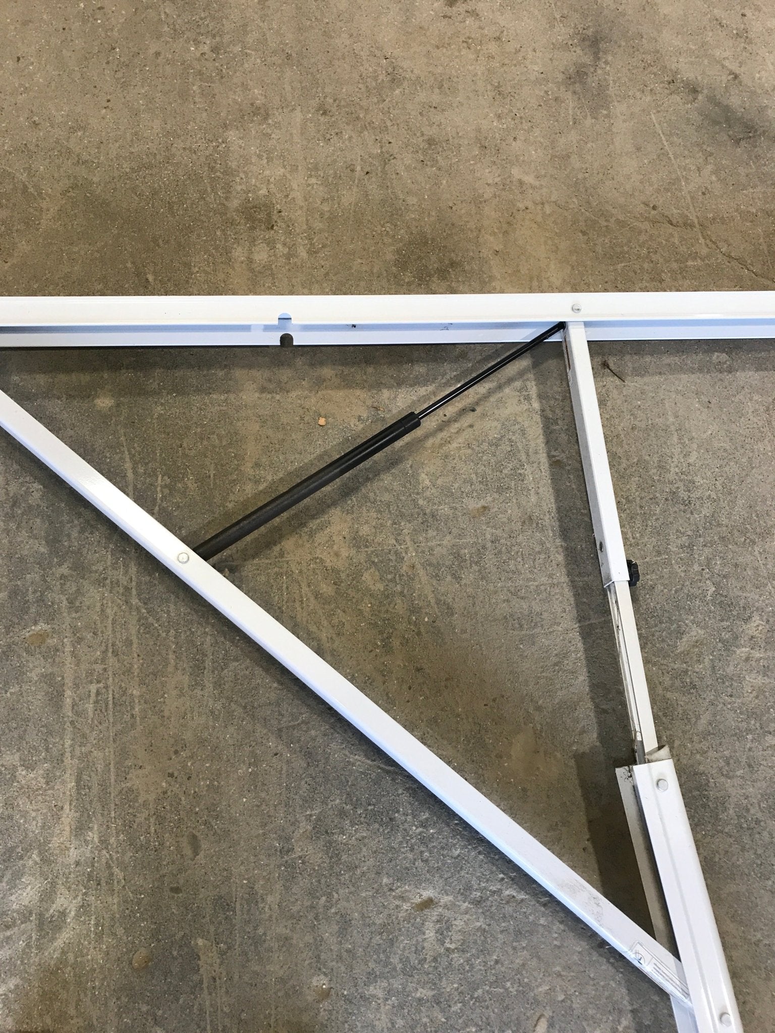 Used Dometic 9100 power awning arm basement model LH 62 1/4" with adjustable pitch arm - Young Farts RV Parts