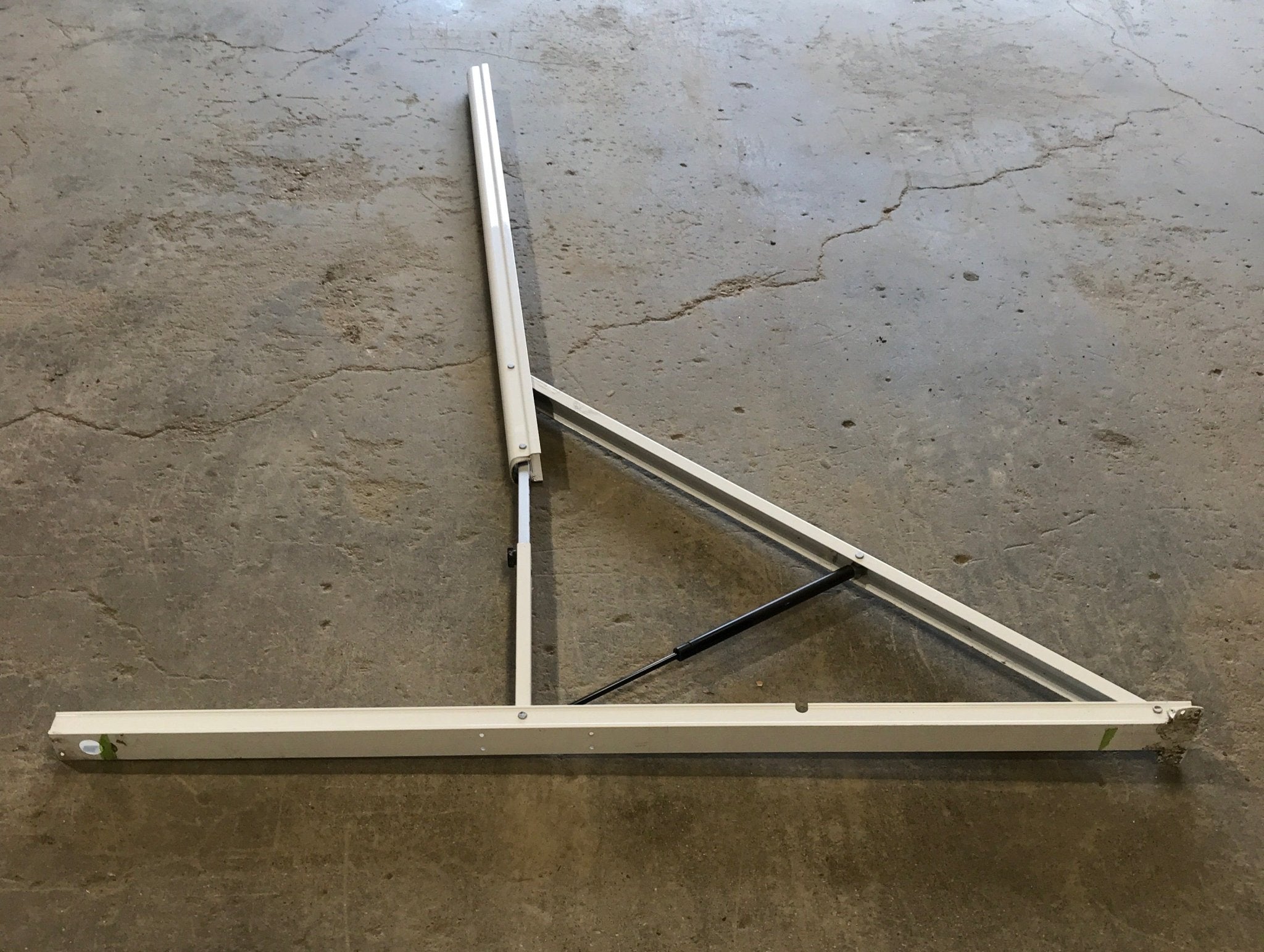 Used Dometic 9100 power awning arm basement model LH 62 1/4" with adjustable pitch arm - Young Farts RV Parts