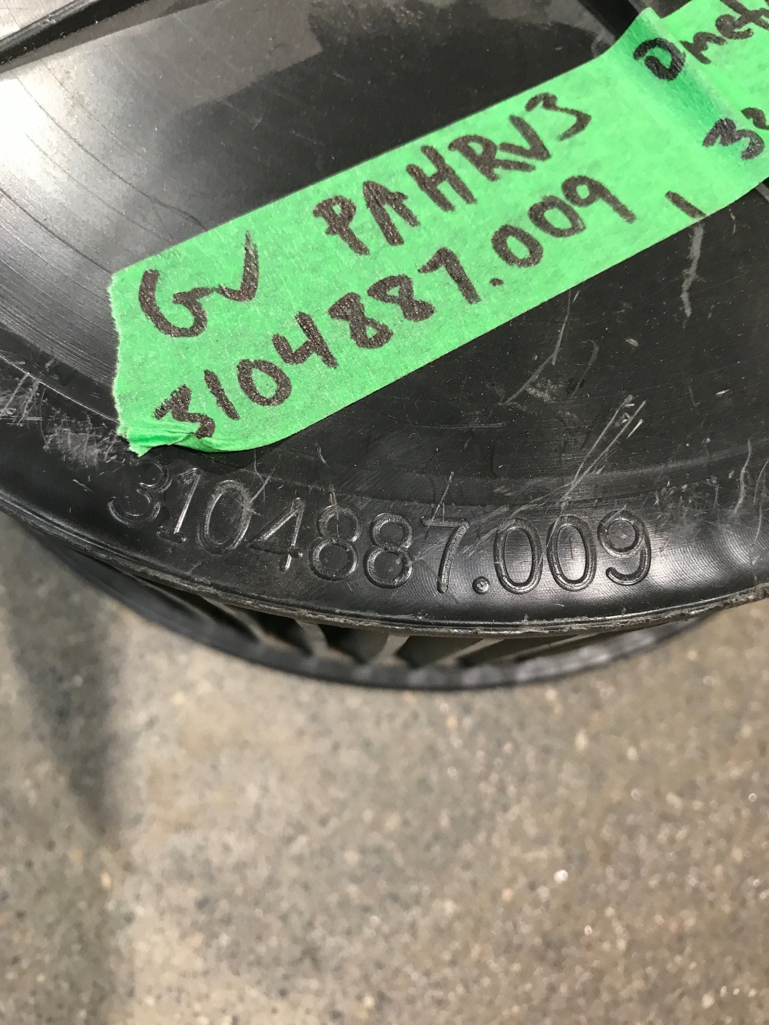 Used Dometic A/C Blower Wheel - 3313107.033 - Young Farts RV Parts