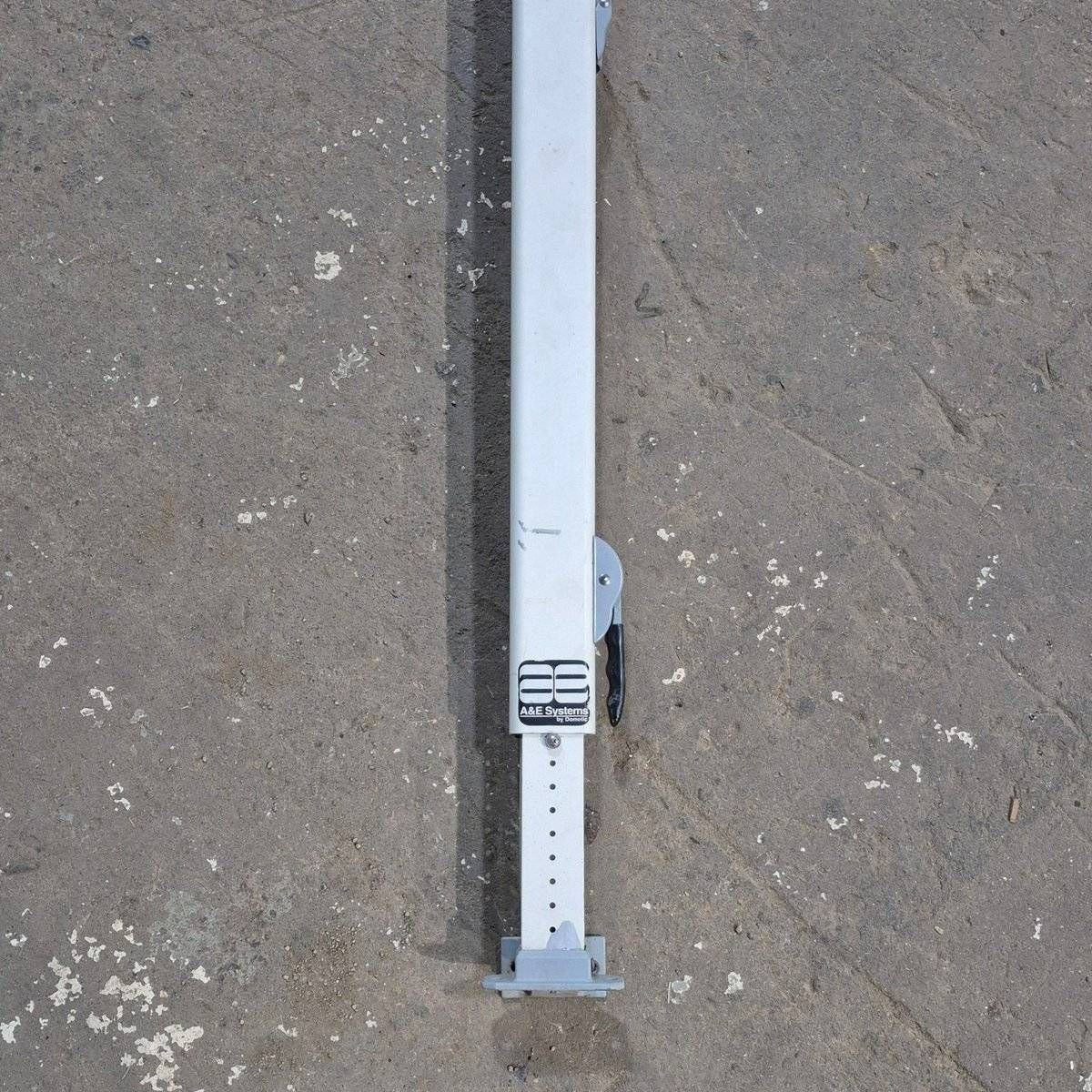 Used Dometic / A&E 8500 Manual Awning Arm, Tall, Colonial White - 8480000.401 - Young Farts RV Parts