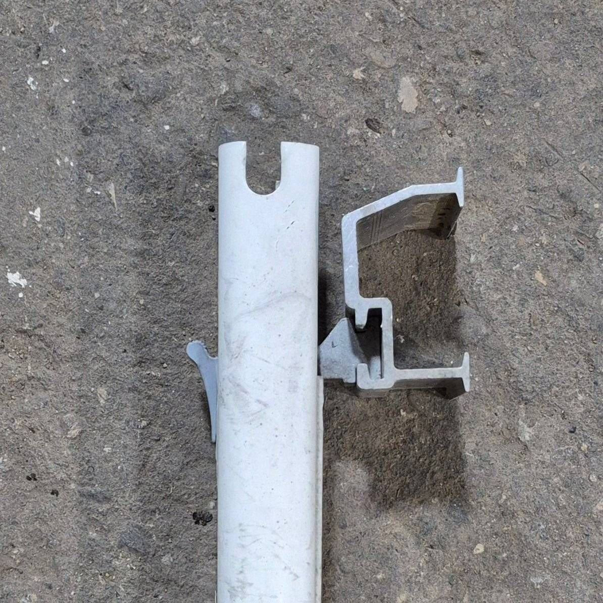 Used Dometic / A&E 8500 Manual Awning Arm, Tall, Colonial White - 8480000.401 - Young Farts RV Parts
