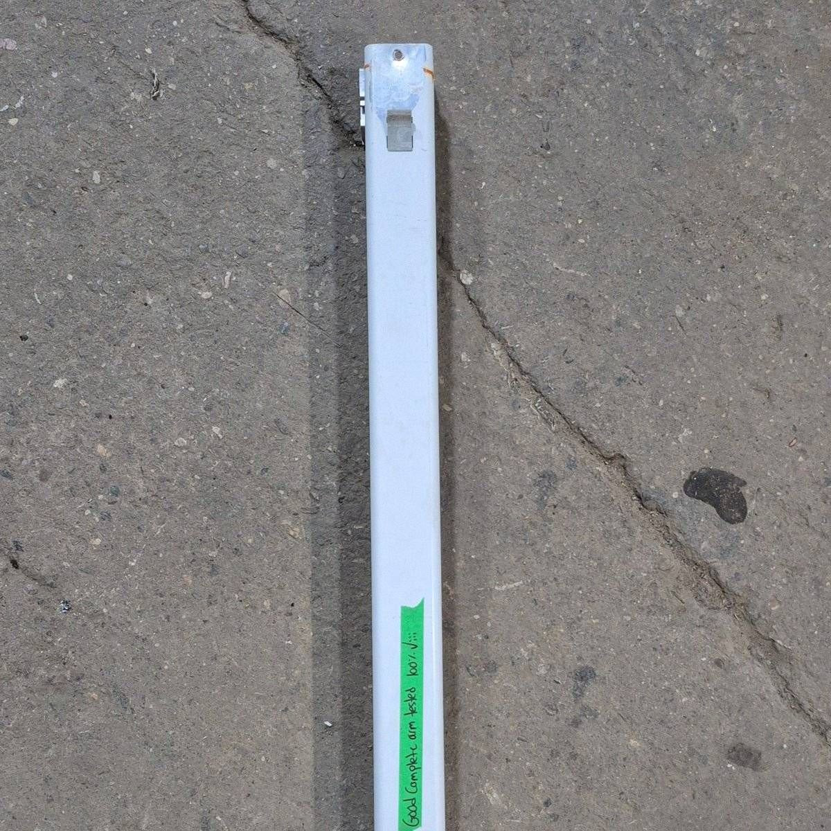 Used Dometic / A&E 8500 Manual Awning Arm, Tall, White - 8480000.401B - Young Farts RV Parts