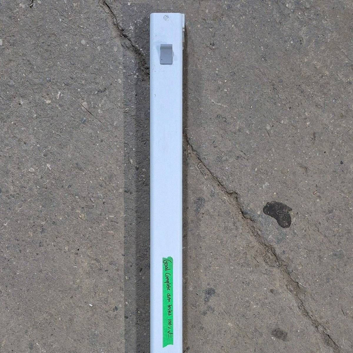 Used Dometic / A&E 8500 Manual Awning Arm, Tall, White - 8480000.401B - Young Farts RV Parts