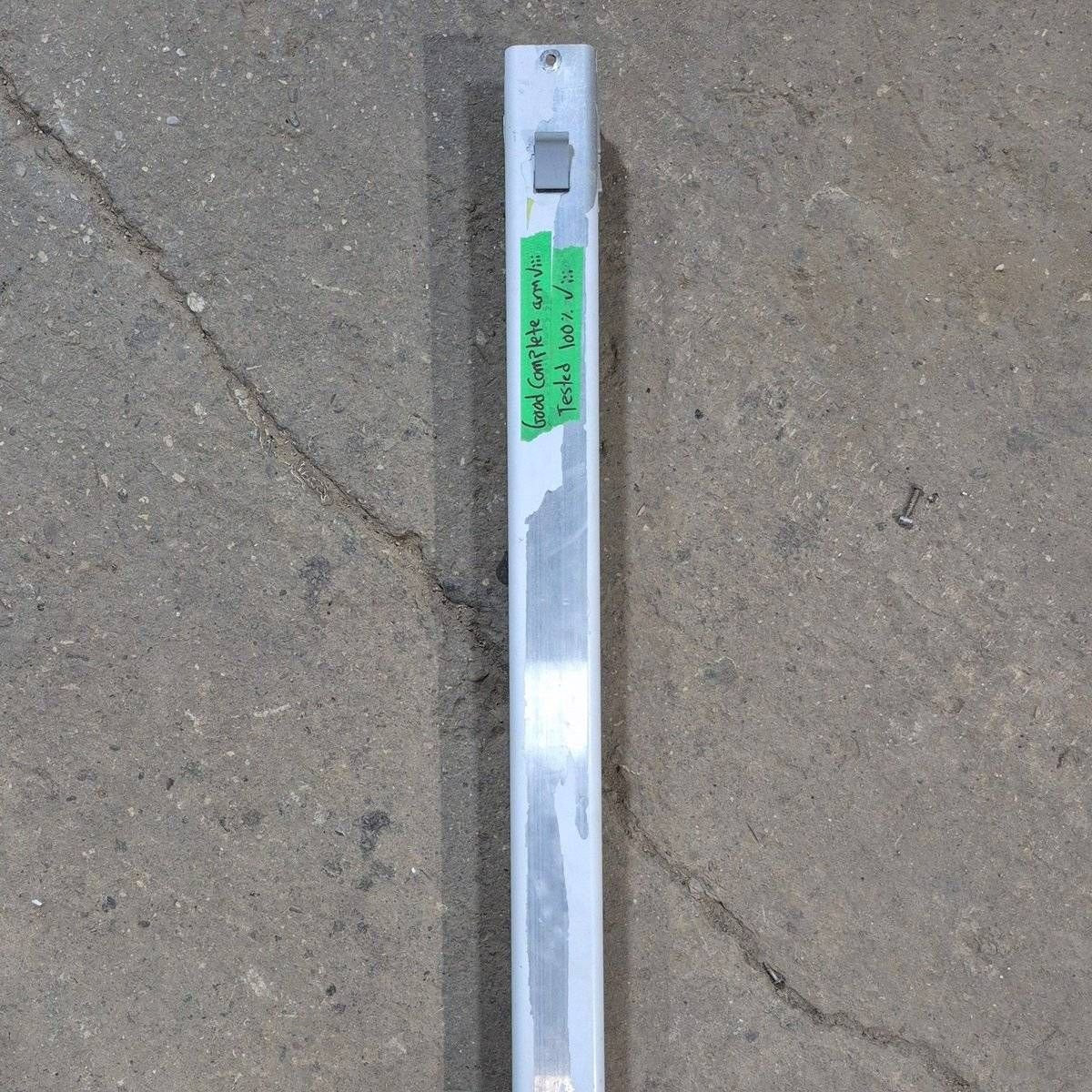Used Dometic / A&E 8500 Manual Awning Arm, Tall, White - 8480000.401B - Young Farts RV Parts