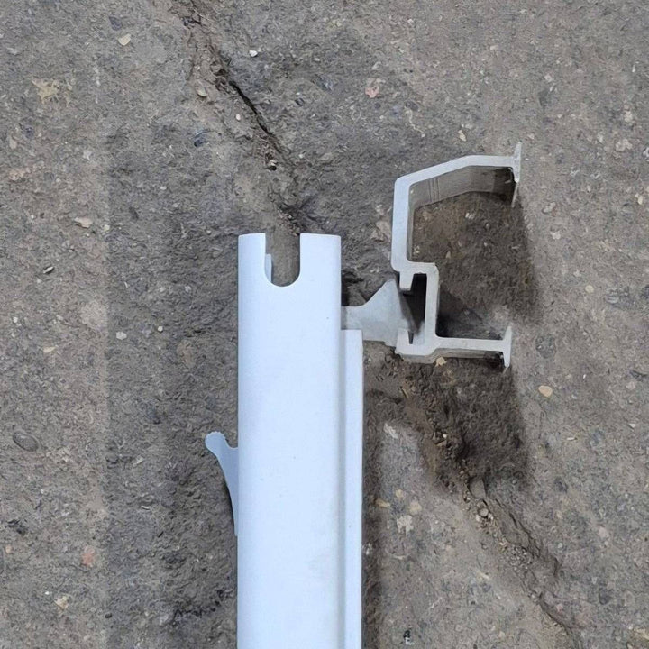 Used Dometic / A&E 8500 Manual Awning Arm, Tall, White - 8480000.401B - Young Farts RV Parts
