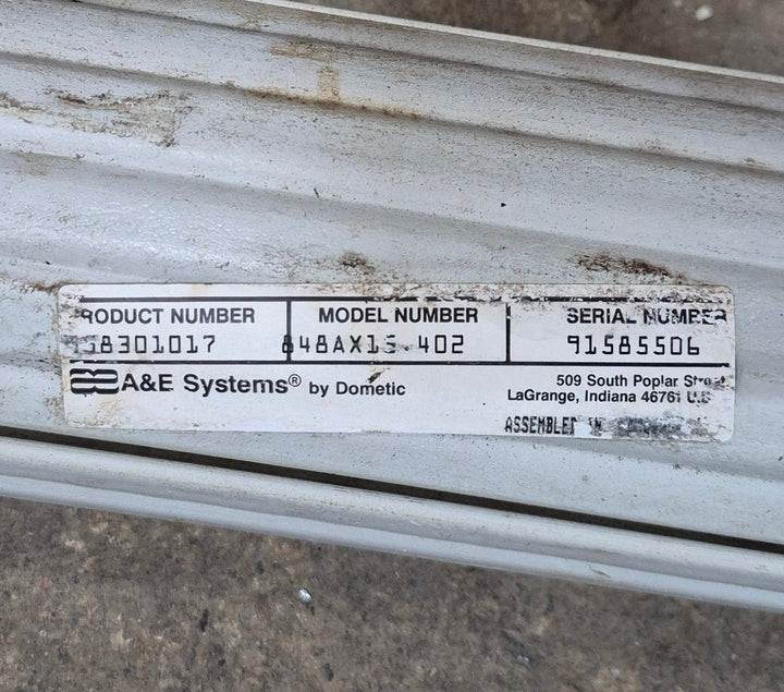 Used Dometic/ A&E Awning Roller Tube 15' - Young Farts RV Parts
