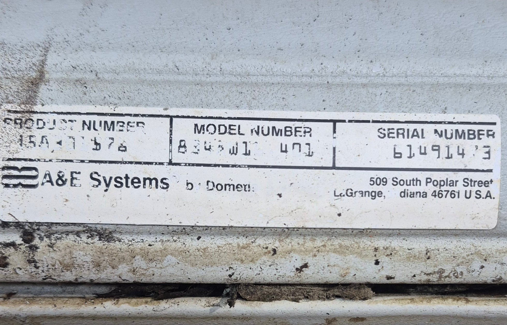 Used Dometic/ A&E Awning Roller Tube 16' - Young Farts RV Parts