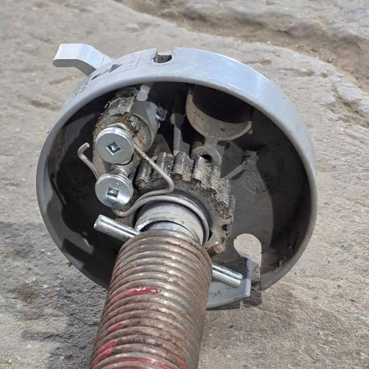 Used Dometic / A&E Awning Spring Torsion Assembly, Right Hand, Grey - 3108709.761 - Young Farts RV Parts