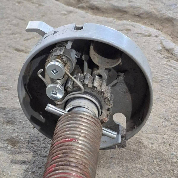 Used Dometic / A&E Awning Spring Torsion Assembly, Right Hand, Grey - 3108709.761 - Young Farts RV Parts