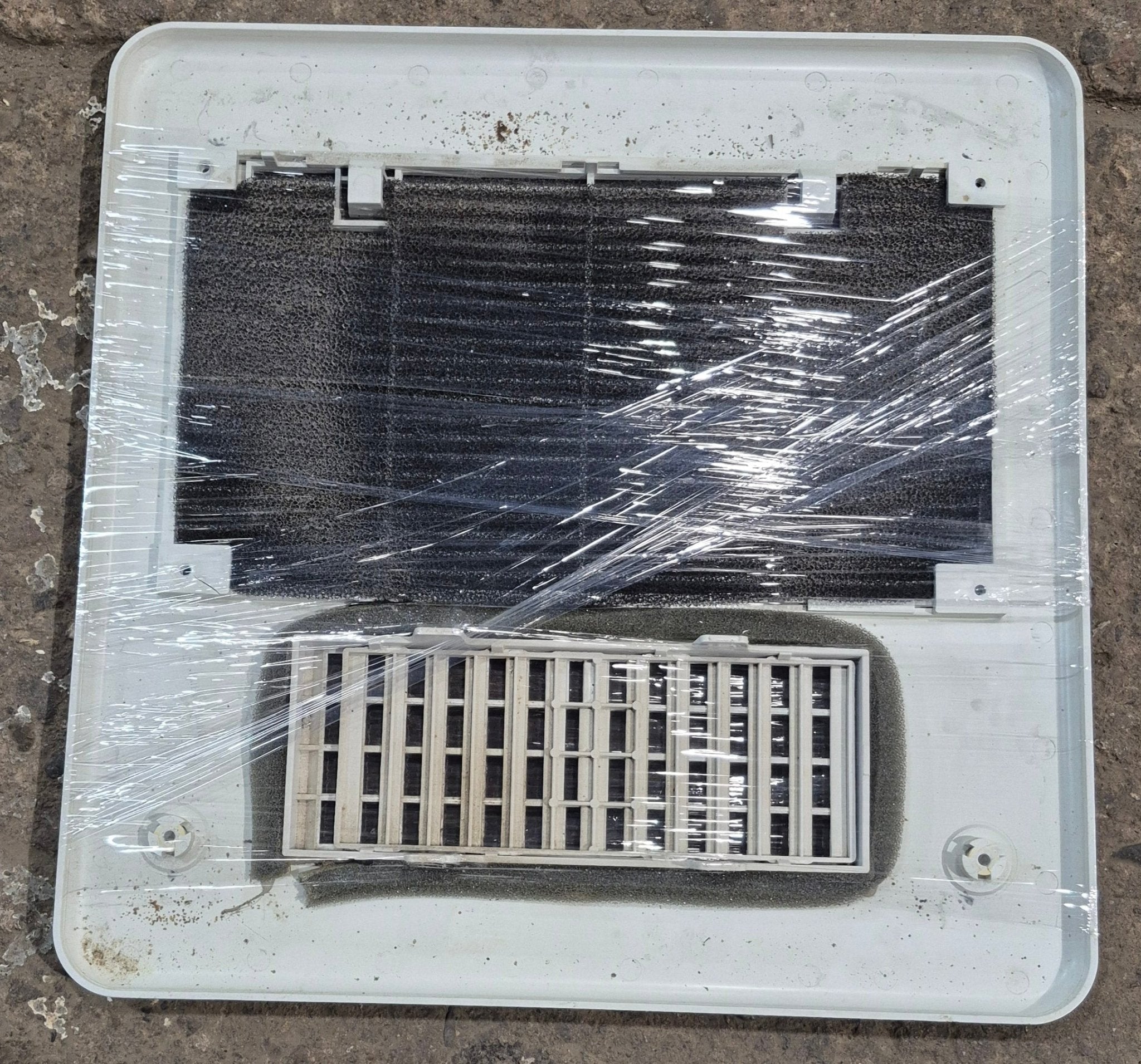 Used Dometic Air Conditioner Ceiling Assembly Off White - Young Farts RV Parts