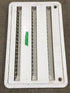 Used Dometic Air Intake Side Refrigerator Vent, Has Frame - 3109350.011 - Young Farts RV Parts