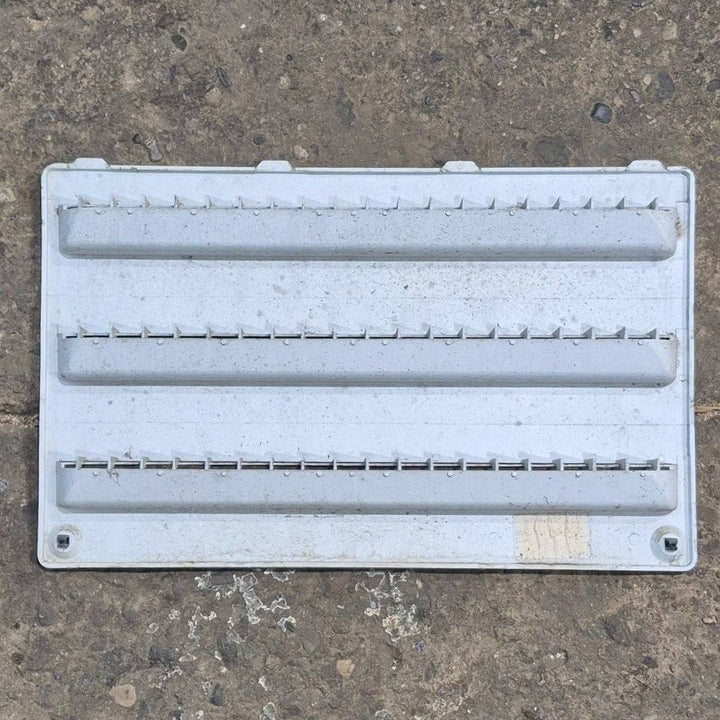 Used Dometic Air Intake Side Refrigerator Vent, Off White, No Frame - 3102277.021 - Young Farts RV Parts