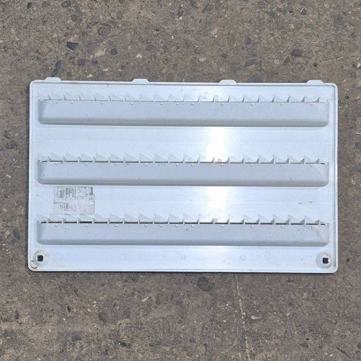 Used Dometic Air Intake Side Refrigerator Vent, Off White, No Frame - 3102277.021 - Young Farts RV Parts