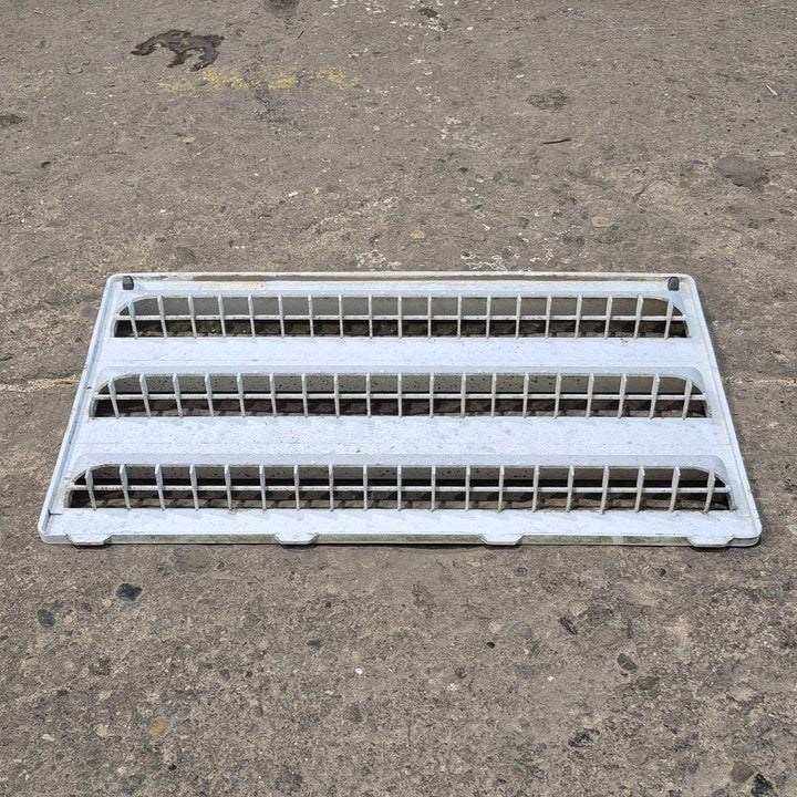 Used Dometic Air Intake Side Refrigerator Vent, Off White, No Frame - 3102277.021 - Young Farts RV Parts