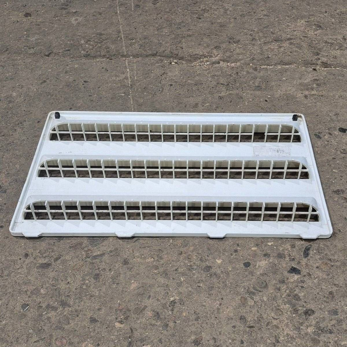 Used Dometic Air Intake Side Refrigerator Vent, Off White, No Frame - 3102277.021 - Young Farts RV Parts