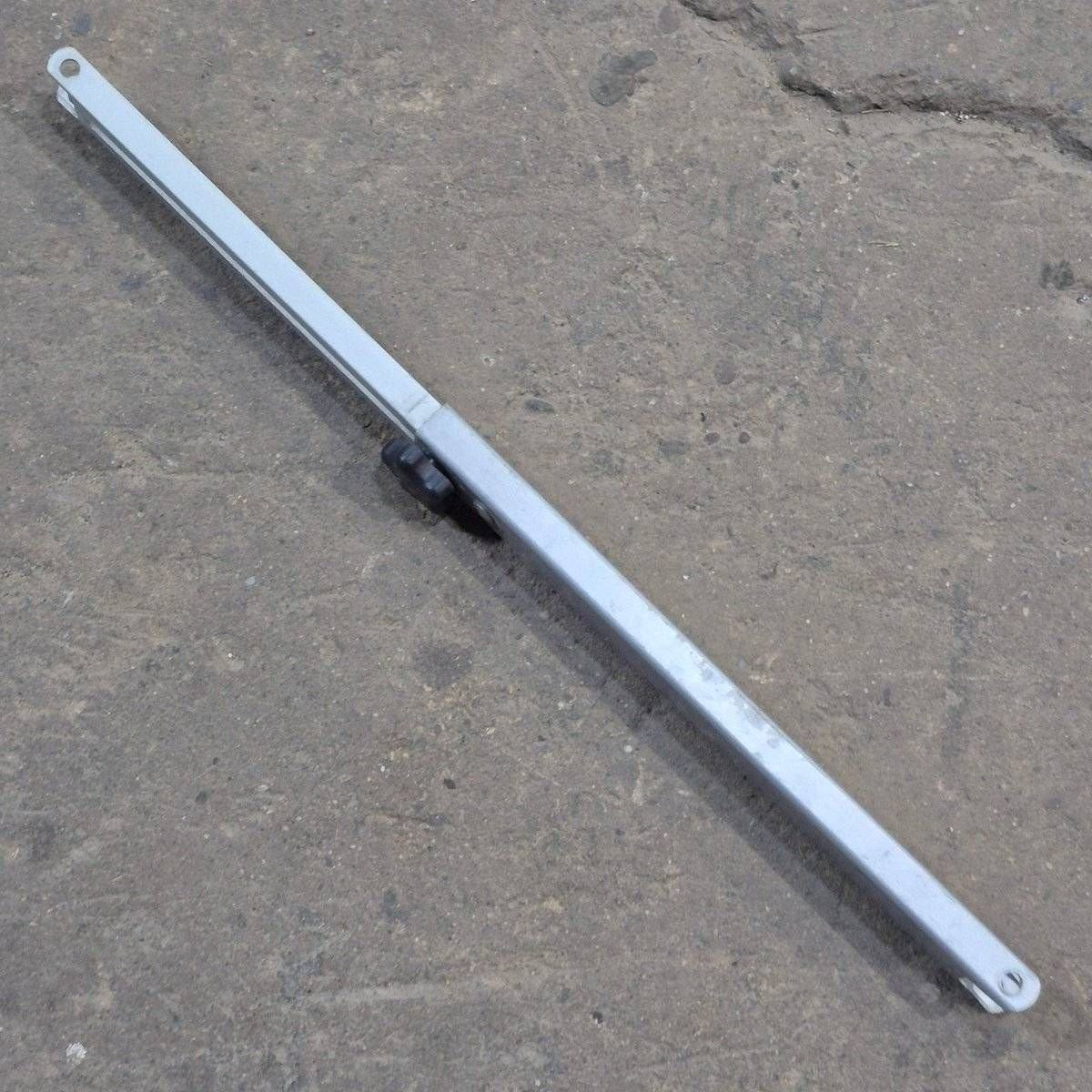 Used Dometic Awning Adjustable Pitch Arm, Silver, 15 7/8