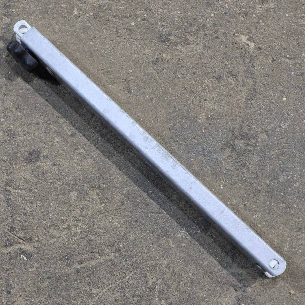 Used Dometic Awning Adjustable Pitch Arm, Silver, 15 7/8