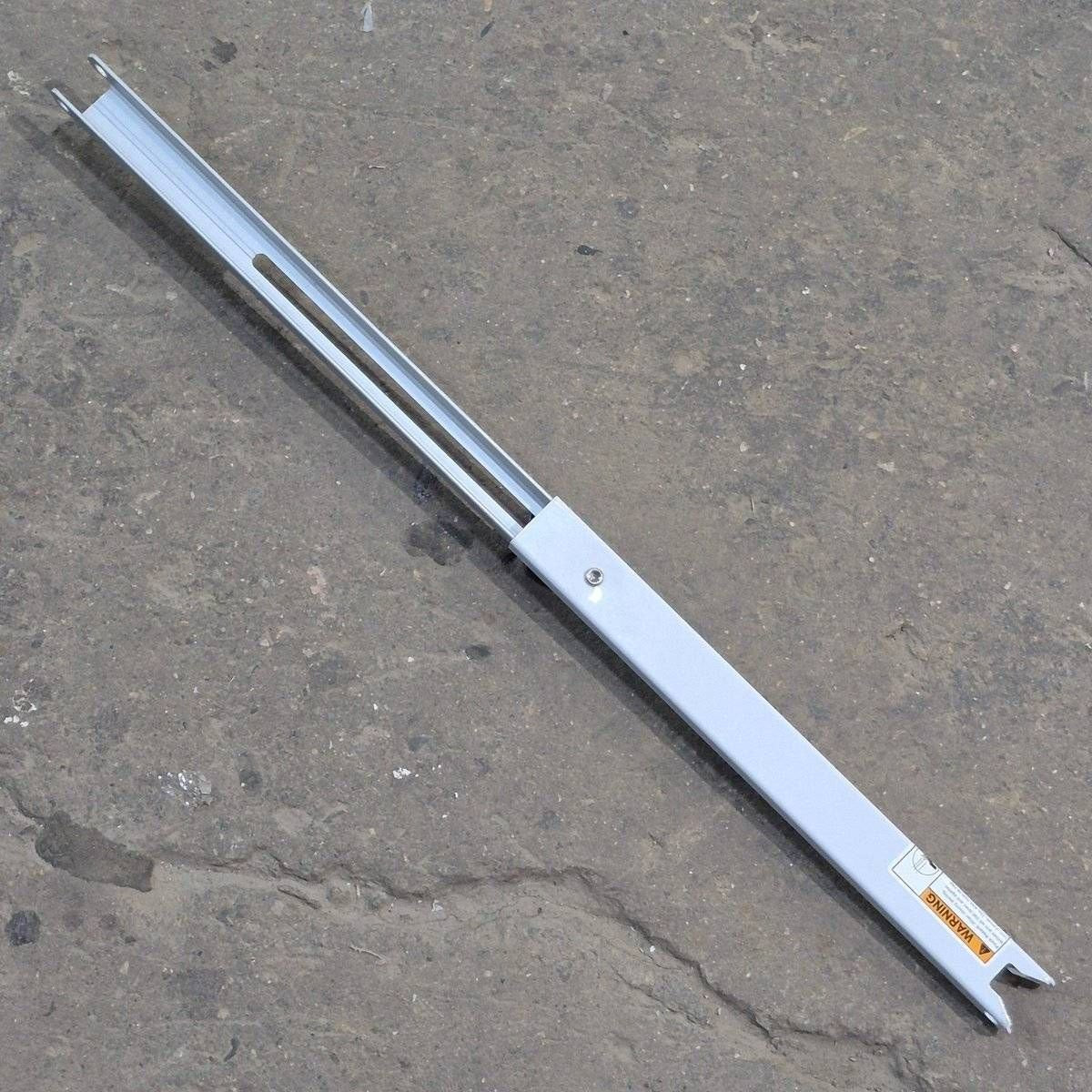 Used Dometic Awning Adjustable Pitch Arm, White/ Silver, 20 3/4" to 30 1/8" - 9100 Series - Young Farts RV Parts