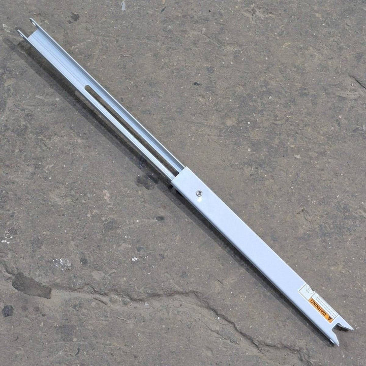 Used Dometic Awning Adjustable Pitch Arm, White/ Silver, 20 3/4" to 30 1/8" - 9100 Series - Young Farts RV Parts