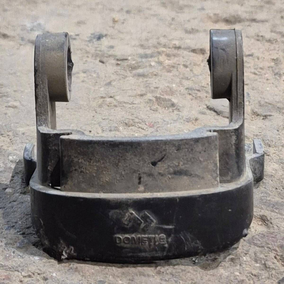 Used Dometic Awning Arm Front Channel Lower Cover, Black - 3312821.006U - Young Farts RV Parts
