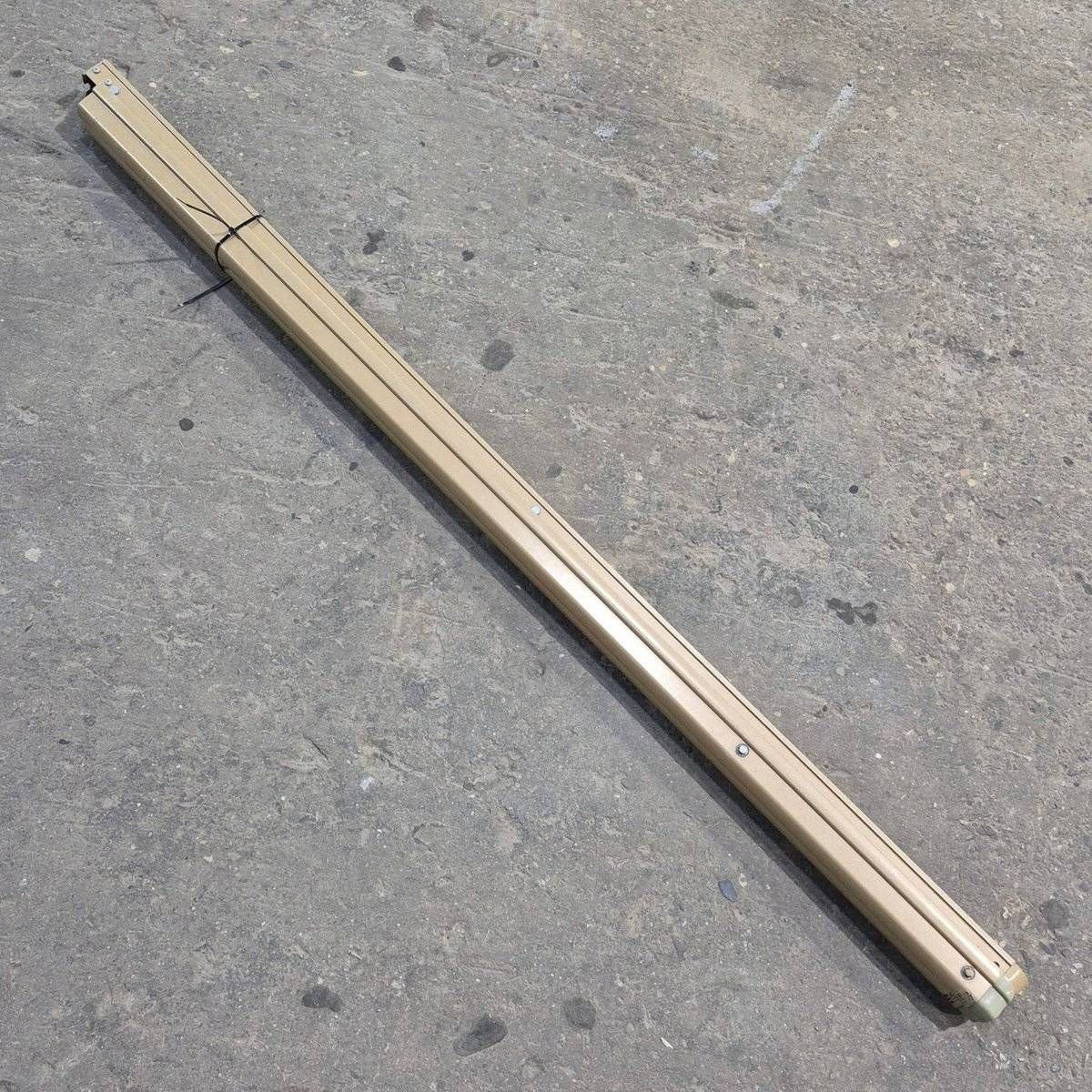 Used Dometic Awning Arm, Idler (Rear) Non - Powered, Gold (Champagne), 65 1/2