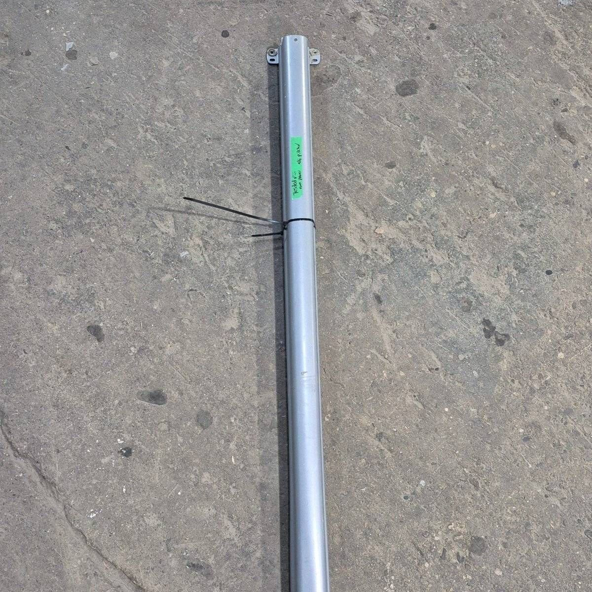 Used Dometic Awning Arm, Idler (Rear) Non - Powered, White, Adjustable Pitch, 65 3/4