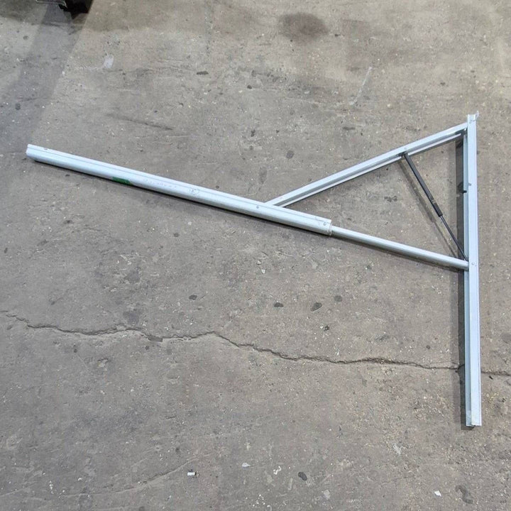 Used Dometic Awning Arm, Idler (Rear) Non - Powered, White, Non - Adjustable Pitch, 66" - 3312487.022B - Young Farts RV Parts