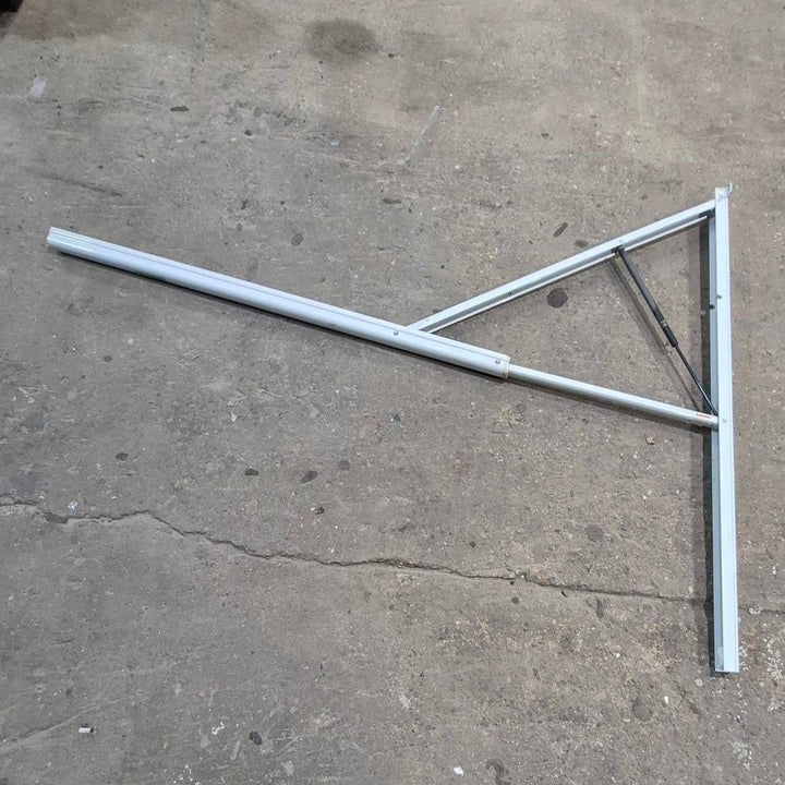 Used Dometic Awning Arm, Idler (Rear) Non - Powered, White, Non - Adjustable Pitch, 66" - 3312487.022B - Young Farts RV Parts