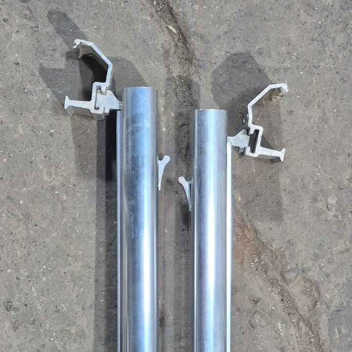 Used Dometic Awning Arm Set, Chrome, 73" - ELITE - 9000 - Young Farts RV Parts