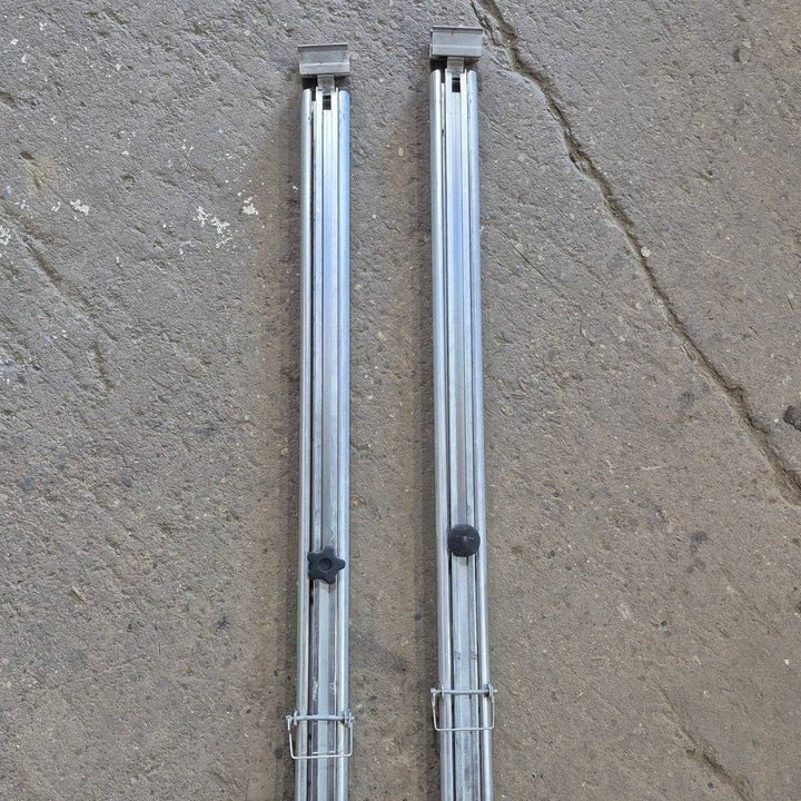 Used Dometic Awning Arm Set, Chrome, 73" - ELITE - 9000 - Young Farts RV Parts