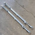 Used Dometic Awning Arm Set, Curved, Silver (Satin), 62 1/2" - 838100D013 - Young Farts RV Parts