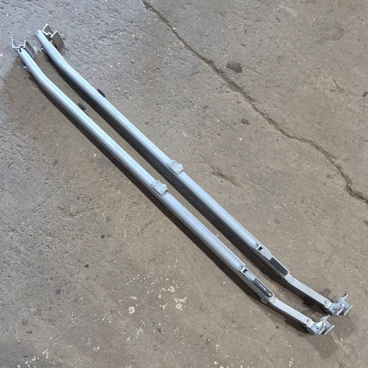 Used Dometic Awning Arm Set, Curved, Silver (Satin), 62 1/2" - 838100D013 - Young Farts RV Parts
