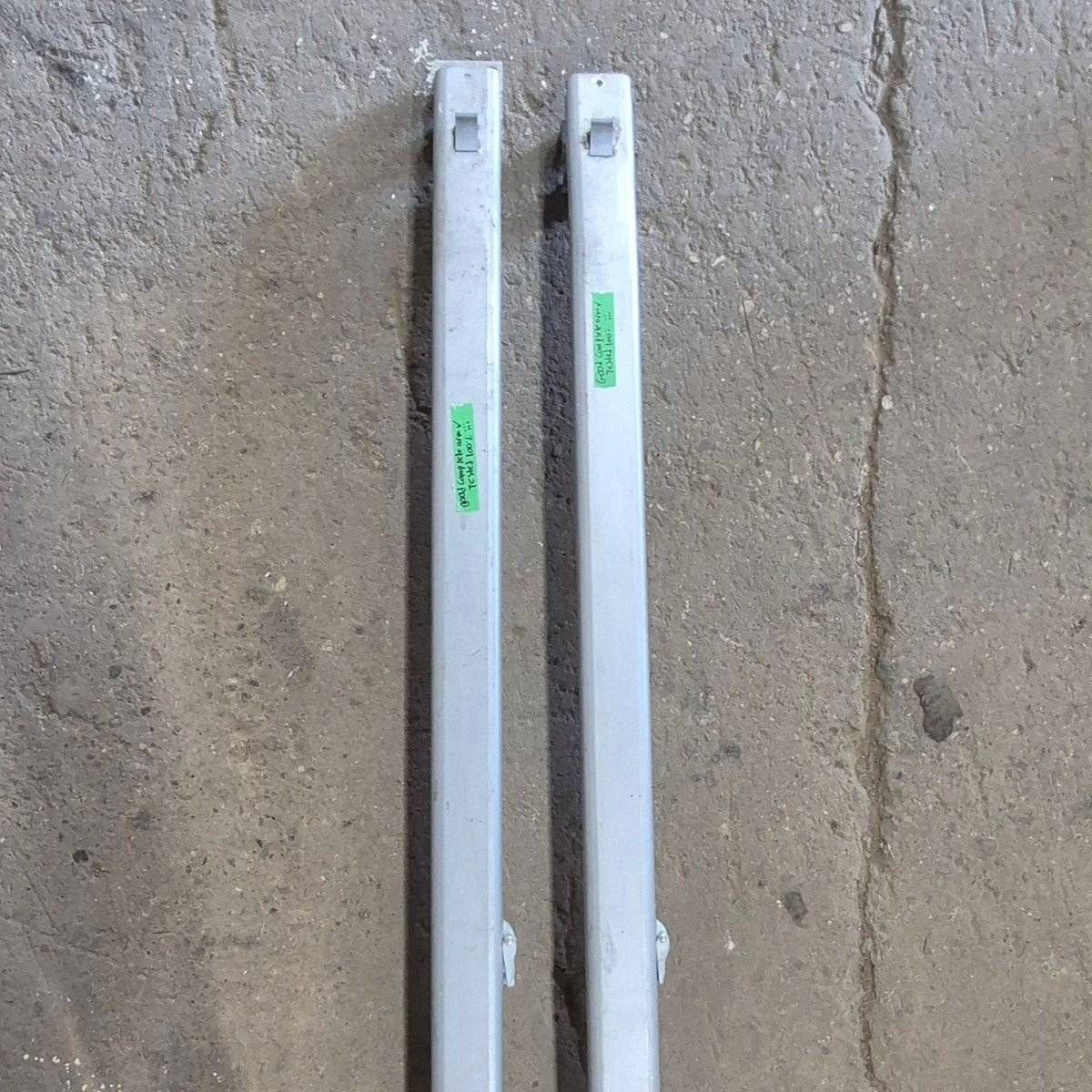 Used Dometic Awning Arm Set, Curved, Silver (Satin), 62 1/2" - 838100D013 - Young Farts RV Parts