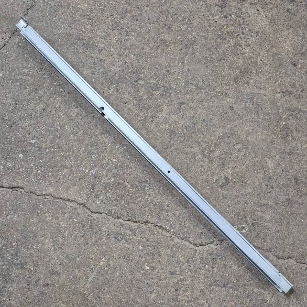 Used Dometic Awning Arm Wall Mount (Back Channel), Silver, 62 1/4