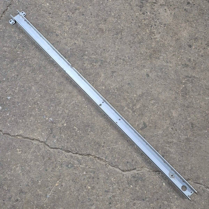 Used Dometic Awning Arm Wall Mount (Back Channel), Silver, 62 1/4" - 9100 Series - Young Farts RV Parts