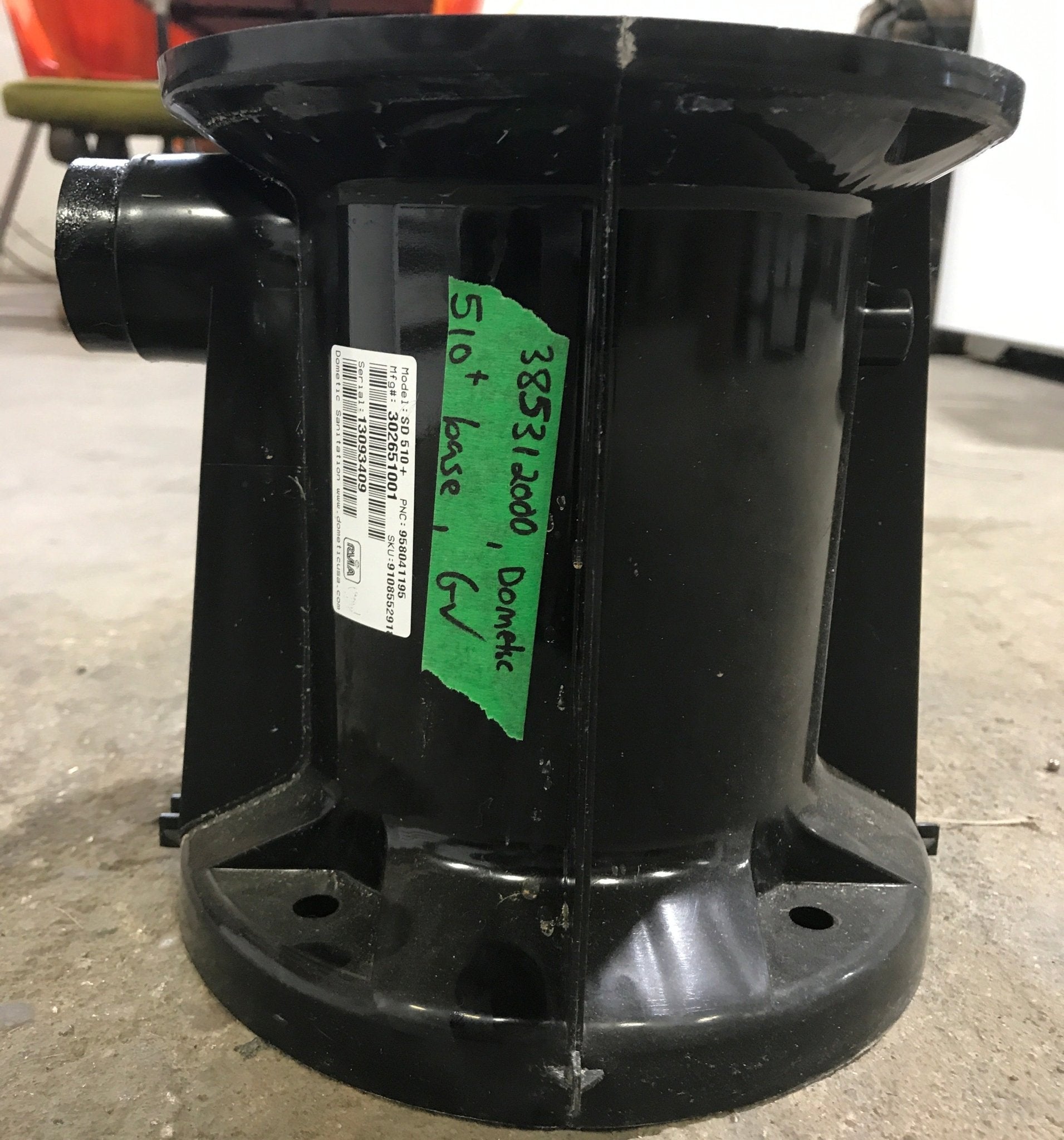 Used Dometic Base Kit, Ebony (Black) - 385310173 - Young Farts RV Parts