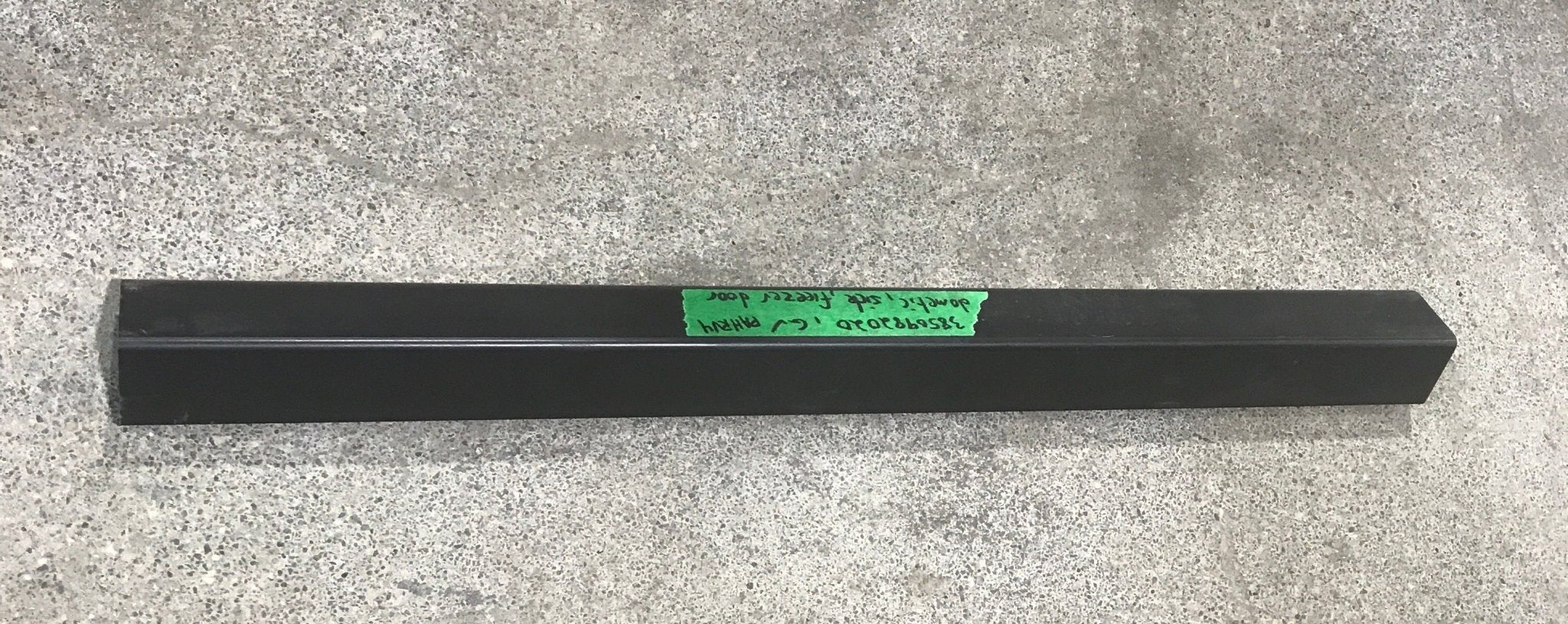 Used Dometic Black Freezer Door Side Trim 3850982020 - Young Farts RV Parts