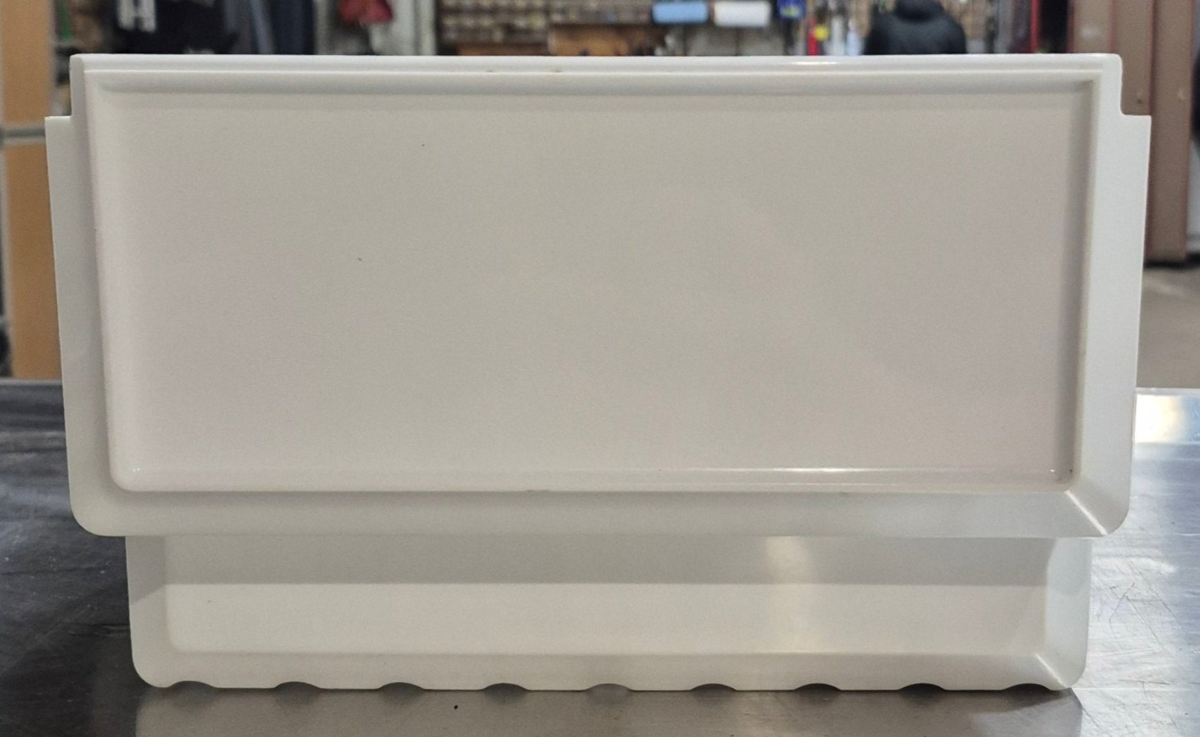 Used Dometic Crisper Bin, White, No Border - 2943143020 - Young Farts RV Parts