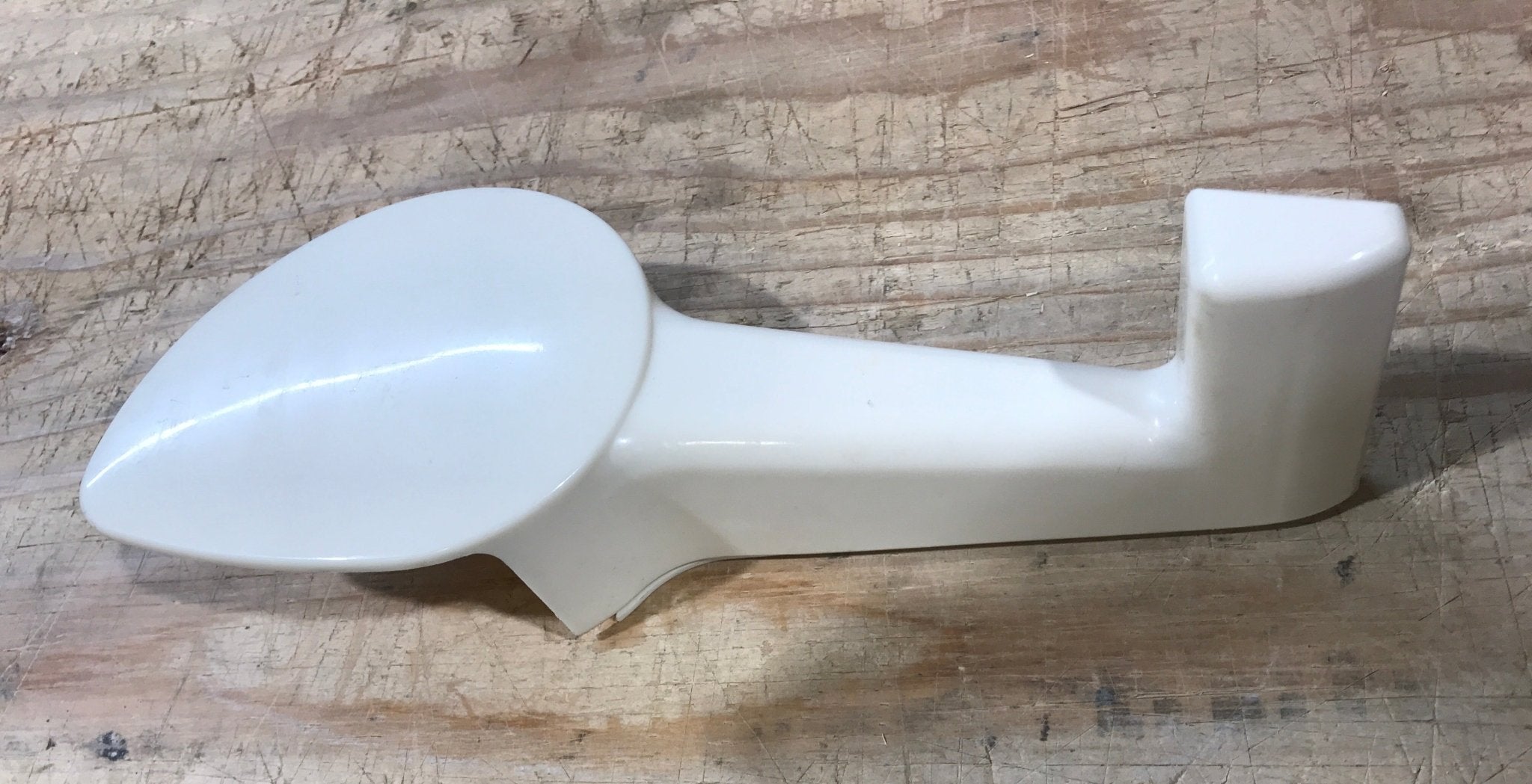 Used Dometic Flush Pedal Cover, Bone - 310115 - Young Farts RV Parts