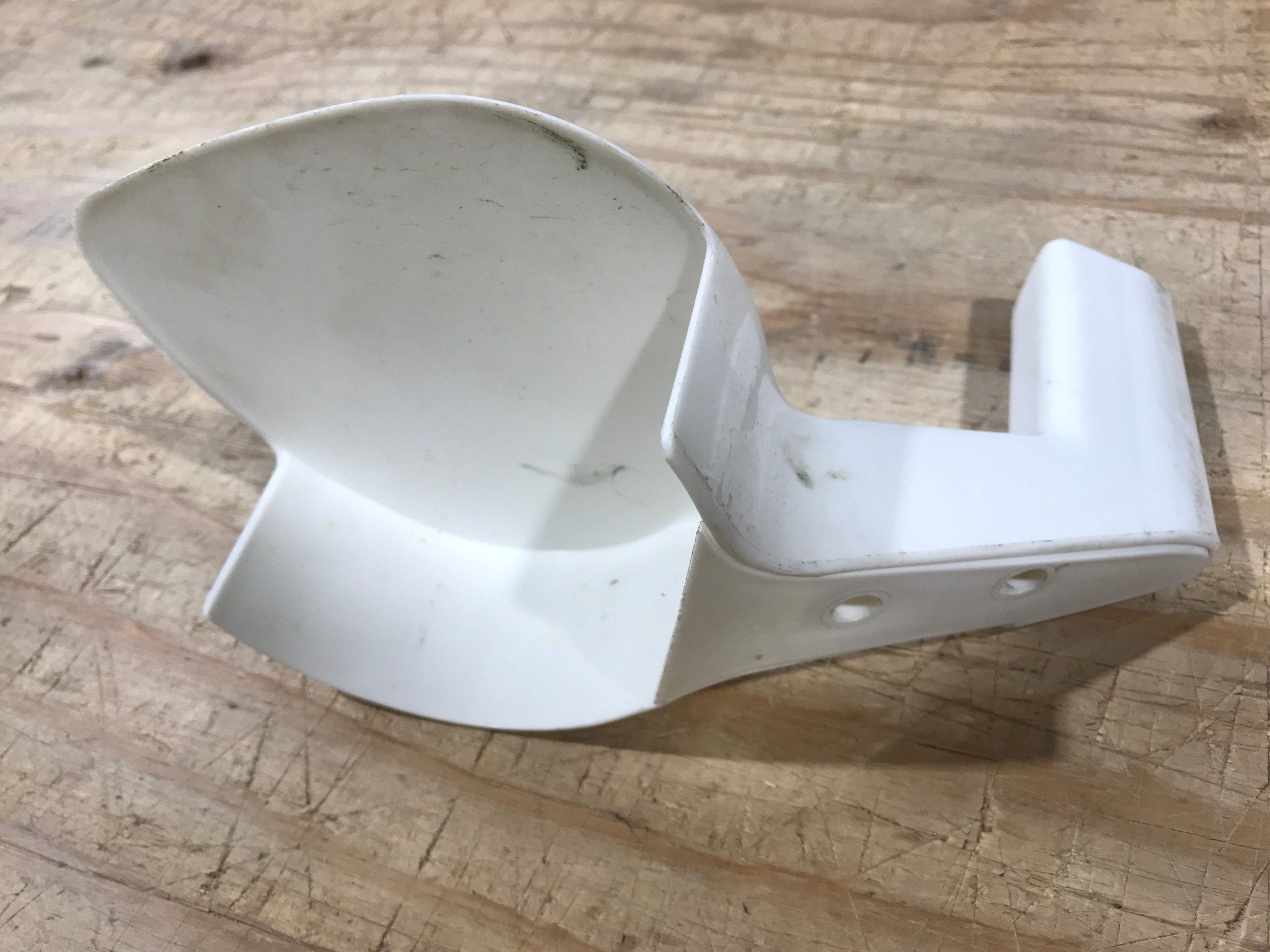 Used Dometic Flush Pedal Cover, White - 385310117 - Young Farts RV Parts