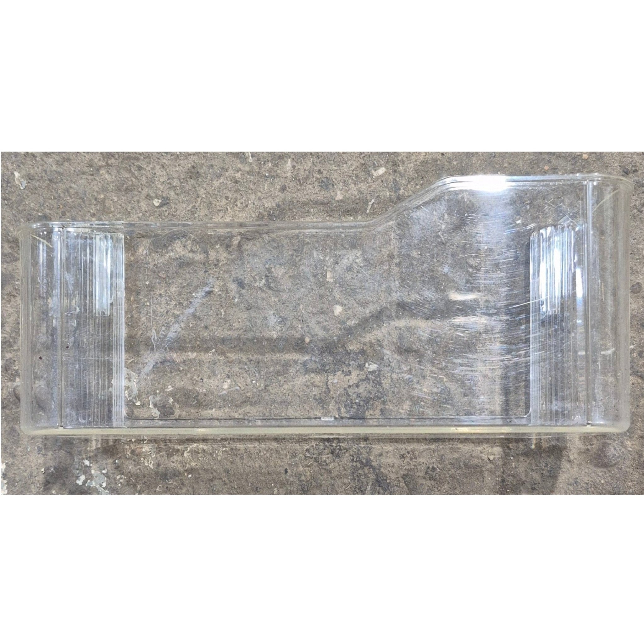 Used Dometic Freezer Door Shelf Bin Clear (3850973045) - Young Farts RV Parts